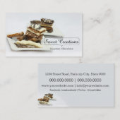 Gourmet Schokoladen/Sweets Creations Chocalatie/ Visitenkarte (Vorne/Hinten)