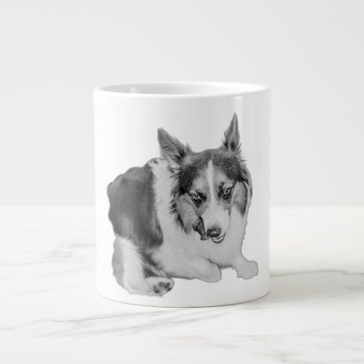 Gourmet Side-Eye Jumbo-Tasse (Vorderseite)