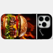 Gourmet Steaming Cheeseburger Case-Mate iPhone Hülle (Rückseite (Horizontal))