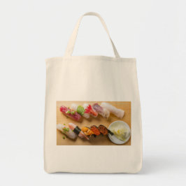Gourmet Sushi Medley Tote Bag – Japanese Food Art Tragetasche