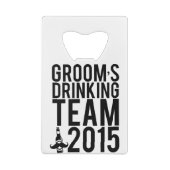 Gourmets Trinkteam 2015 Geldbeutel Flaschenöffner (Rückseite)