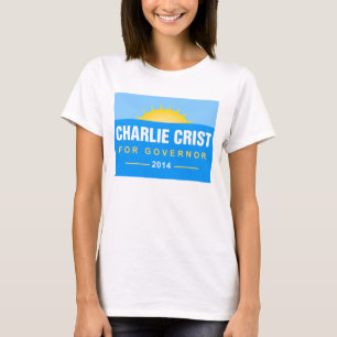 Gouverneur 2014 Charlien Crist Florida T-Shirt