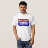 Gouverneur 2018 Greg Abbott Texas T-Shirt (Vorne ganz)
