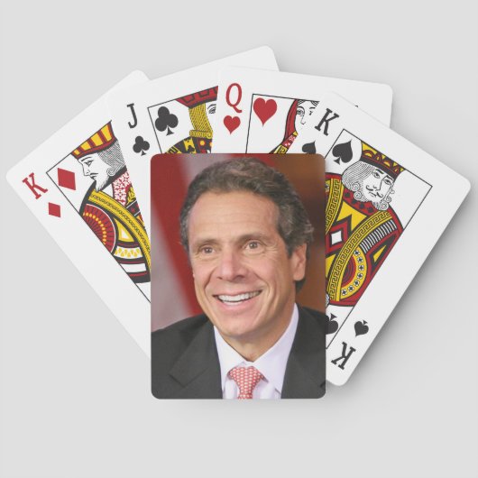 Gouverneur Andrew Cuomo Spielkarten! Spielkarten (Rückseite)