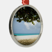 Gouverneur Bucht St Barts Silbernes Ornament (Rechts)