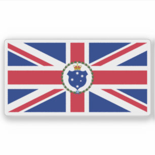 Gouverneur der viktorianischen Flagge (1877-1901), Aufkleber