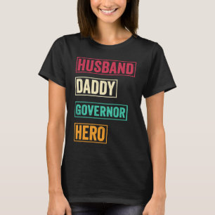 Gouverneur des Vaters Vatertag T-Shirt