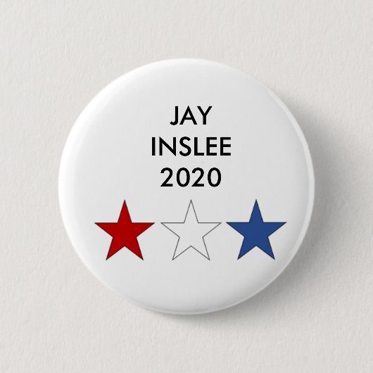 Gouverneur-Jay Inslee 2020 Präsidentenknopf Button (Vorderseite)