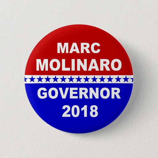 Gouverneur New York 2018 Marc Molinaro Button (Vorderseite)