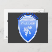 Gouverneur Svalbard, Norwegen Postkarte (Vorne/Hinten)