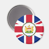 Gouverneur von Hongkong, China Magnet (Vorderseite/Rückseite)