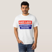 Gouverneur von Kari Lake Arizona T-Shirt (Vorne ganz)