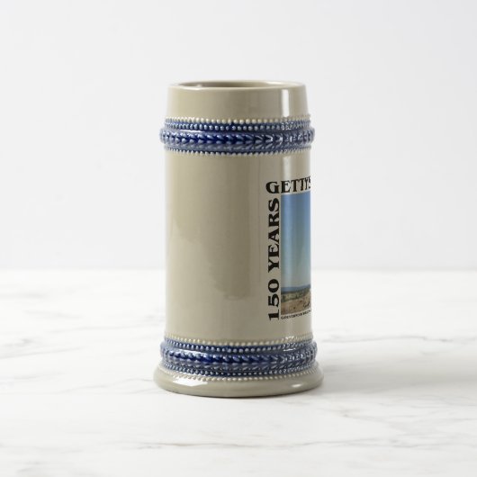 Gouverneur Waren Statue - 150. Anniv. Gettysburg Bierglas (Mittel)