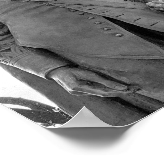 Gouverneur William Bradford Poster (Ecke)