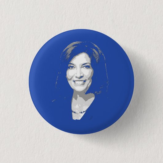 Gouverneurin Kathy Hochul Button (Vorderseite)