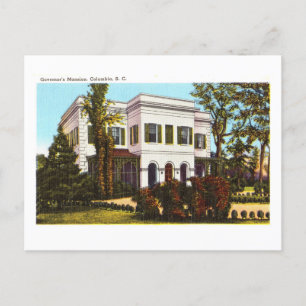 Gouverneurshaus in Kolumbien, South Carolina, Postkarte