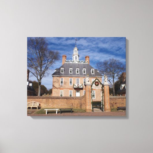 Gouverneurshaus Leinwanddruck (Vorderseite)