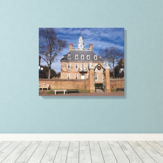 Gouverneurshaus Leinwanddruck (Insitu (Holzboden))