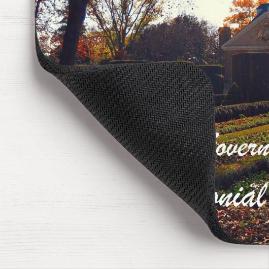 Gouverneurspalast, Kolonial-Williamsburg Mousepad (Ecke)