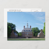 Gouverneurspalast Postkarte (Vorne/Hinten)