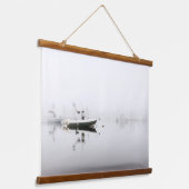 Gouverneurspalette Wood Topped Wall Wandteppich Mit Holzrahmen (Gewinkelt)