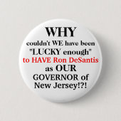 Gov. DeSantis und NJ Button (Vorderseite)