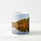 Gov Notte Park Herbst Spiegelungen Kaffeetasse (Mittel)