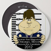 Gov. Rod Blagojevich Button (Vorne & Hinten)