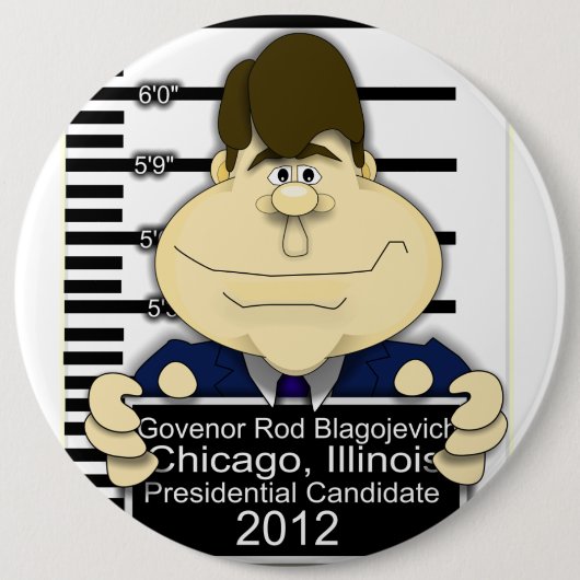 Gov. Rod Blagojevich Button (Vorderseite)