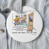 Gov Scott Walker Funny Satirisch Geschenke T-Shirt Button (Beispiel)