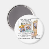 Gov Scott Walker Funny Satirisch Geschenke T-Shirt Magnet (Vorderseite/Rückseite)
