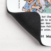 Gov Scott Walker Funny Satirisch Geschenke T-Shirt Mousepad (Ecke)
