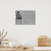 Gov William Bradford Collage - Poster (Küche)