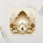 Govardhan Puja Karte (Vorderseite/Rückseite Beispiel)