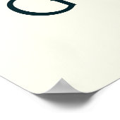 Government Camp ODER Vintager Berg Ski Art Poster (Ecke)