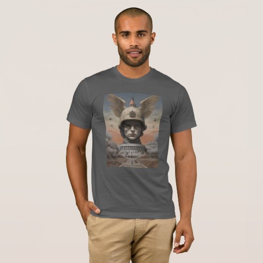 Government Psyop AI Design T-Shirt (Vorne ganz)