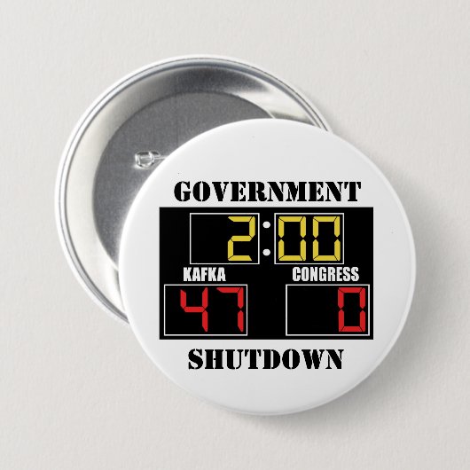 Government Shutdown Button (Vorne & Hinten)