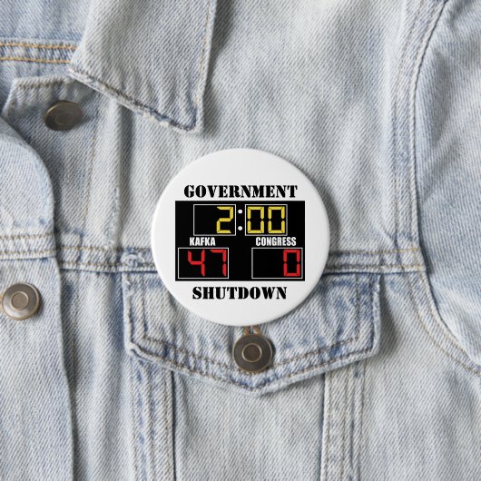 Government Shutdown Button (Beispiel)