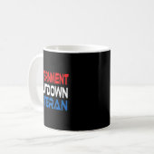 Government Shutdown Veteran Kaffeetasse (Vorderseite Links)