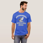 Government Sureillance Drone Shirt Pigeon Bird (Vorne ganz)