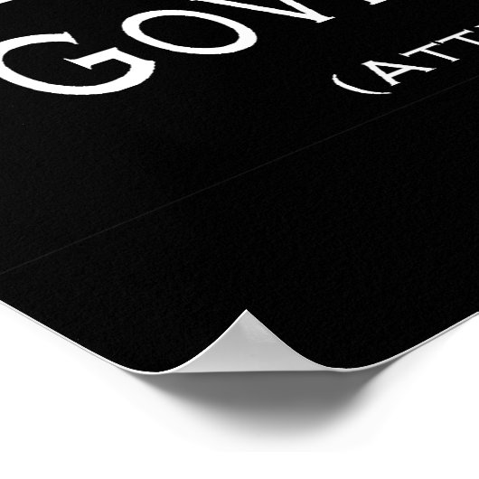 Government Worker Poster (Ecke)