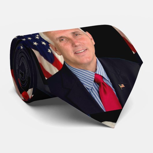 Governor Mike Pence Krawatte (Gerollt)