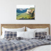 Govetts Leap Blue Mountains Australien Reise Leinwanddruck (Insitu (Schlafzimmer))