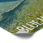 Govetts Leap Blue Mountains Australien Reise Poster (Ecke)