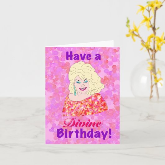 Gövine Birthday Card Karte (Gelbe Blume)