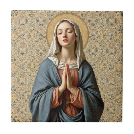 Gövine Grace Gebet Fliese (Vorderseite)