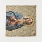 Gövine Grace Gebet Wandteppich (Vorderseite (Horizontal))