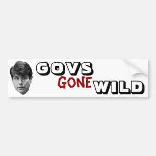 Govs wild gegangen autoaufkleber