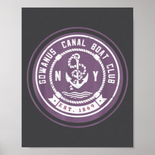 Gowanus C Boot Club Lustig Brooklyn New York Also  Poster