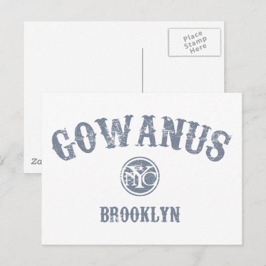 Gowanus Postkarte (Vorne/Hinten)